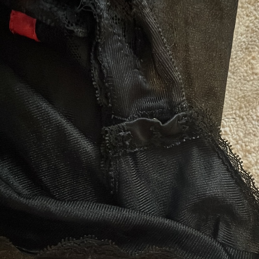 Vintage JCPenney Black Lace Bodysuit - Picture 4 of 6